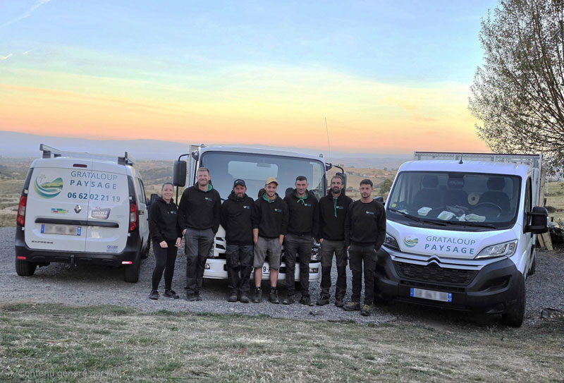 Grataloup-Paysage-Equipe-2 Paysagiste dans la Loire