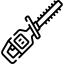 hedge-trimmer Pictogramme Gants